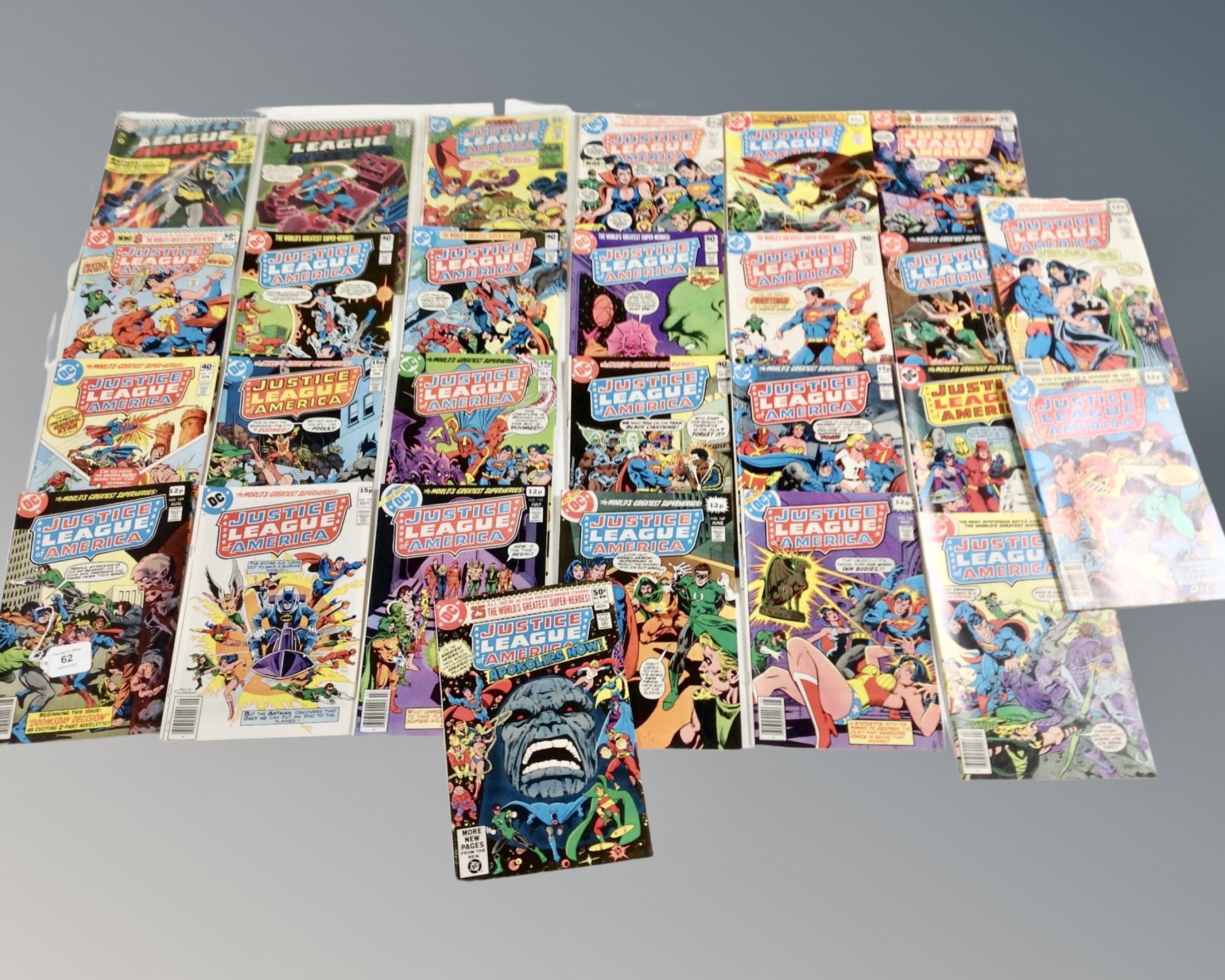 DC Comics : Justice League of America, twenty seven issues, including 51 & 52, - Image 4 of 4