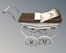 A vintage doll's pram.