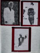 A collection of George Michael/Wham transparencies from the 80's/90's and Robbie Williams early