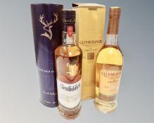 A bottle of Glenfiddich single malt Scotch whisky matured for 15 years, 70 cl, in carton,
