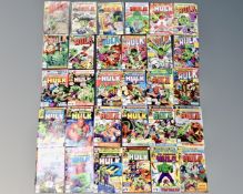 Marvel Comics : The Incredible Hulk, forty one issues,