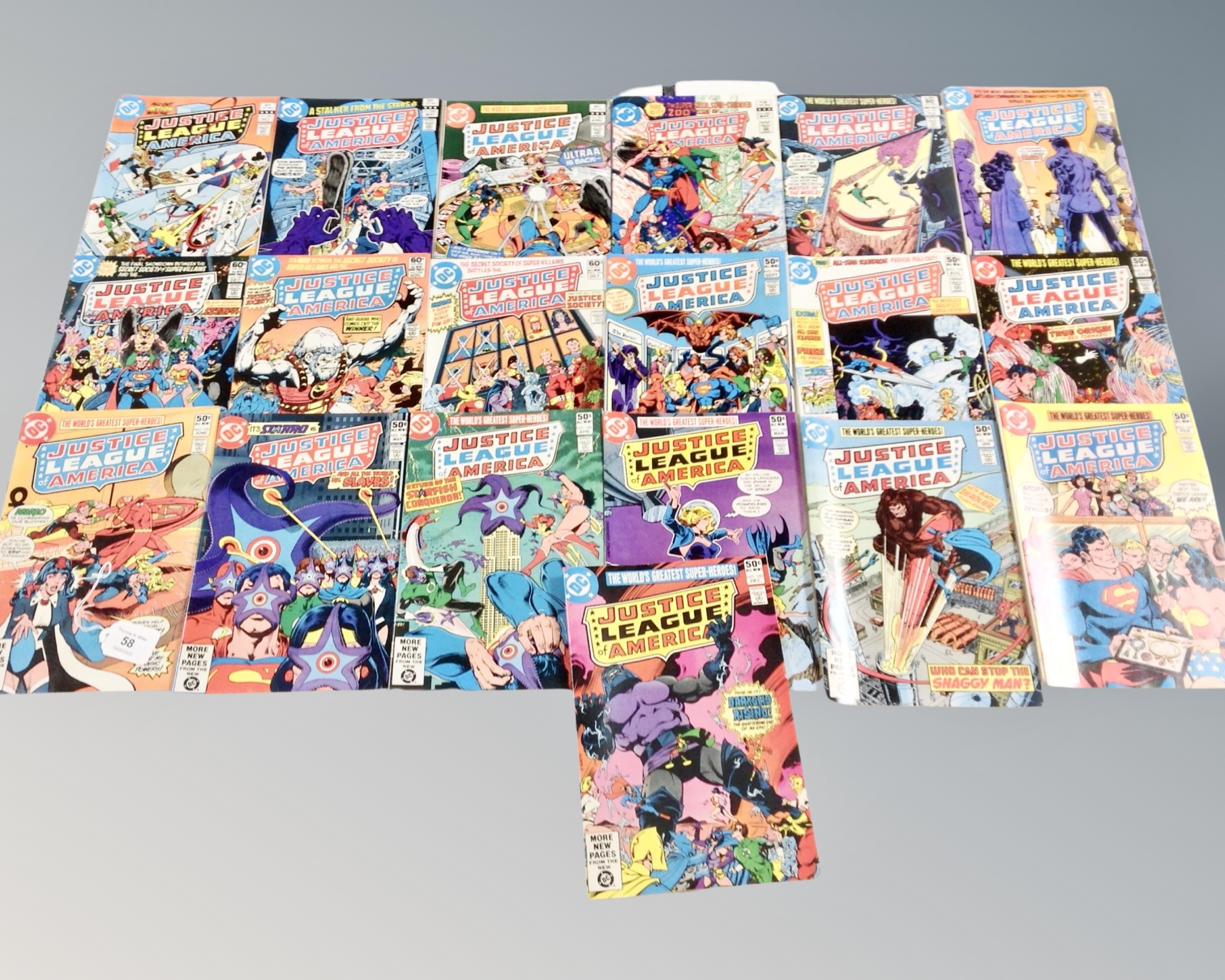 DC Comics : Justice League of America, nineteen issues, together with Green Lantern, - Image 2 of 2