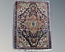 A small Kashan rug, Central Iran,