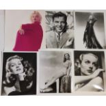 Photos of Marilyn Monroe, Frank Sinatra, Rita Hayworth,
