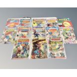 Marvel and DC Comics : seventy five assorted issues to include Inhumans issues 3 & ,