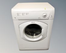 A Hotpoint 7kg Aquarius tumble dryer.