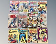 A collection of 19 comics all relating to Wild Western Action including DC, Charlton Comics, Marvel.