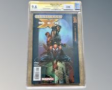 Marvel Comics : Ultimate X-Men #36, CGC Signature Series, slabbed and graded 9.