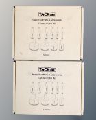 Two Tack Life diamond drill bit sets, new in boxes.