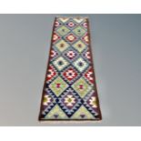 A Maimana kilim runner,