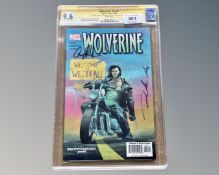 Marvel Comics : Wolverine #3, CGC Signature Series, slabbed and graded 9.