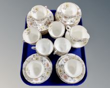 A tray of Foley Donald Brindley tea china.