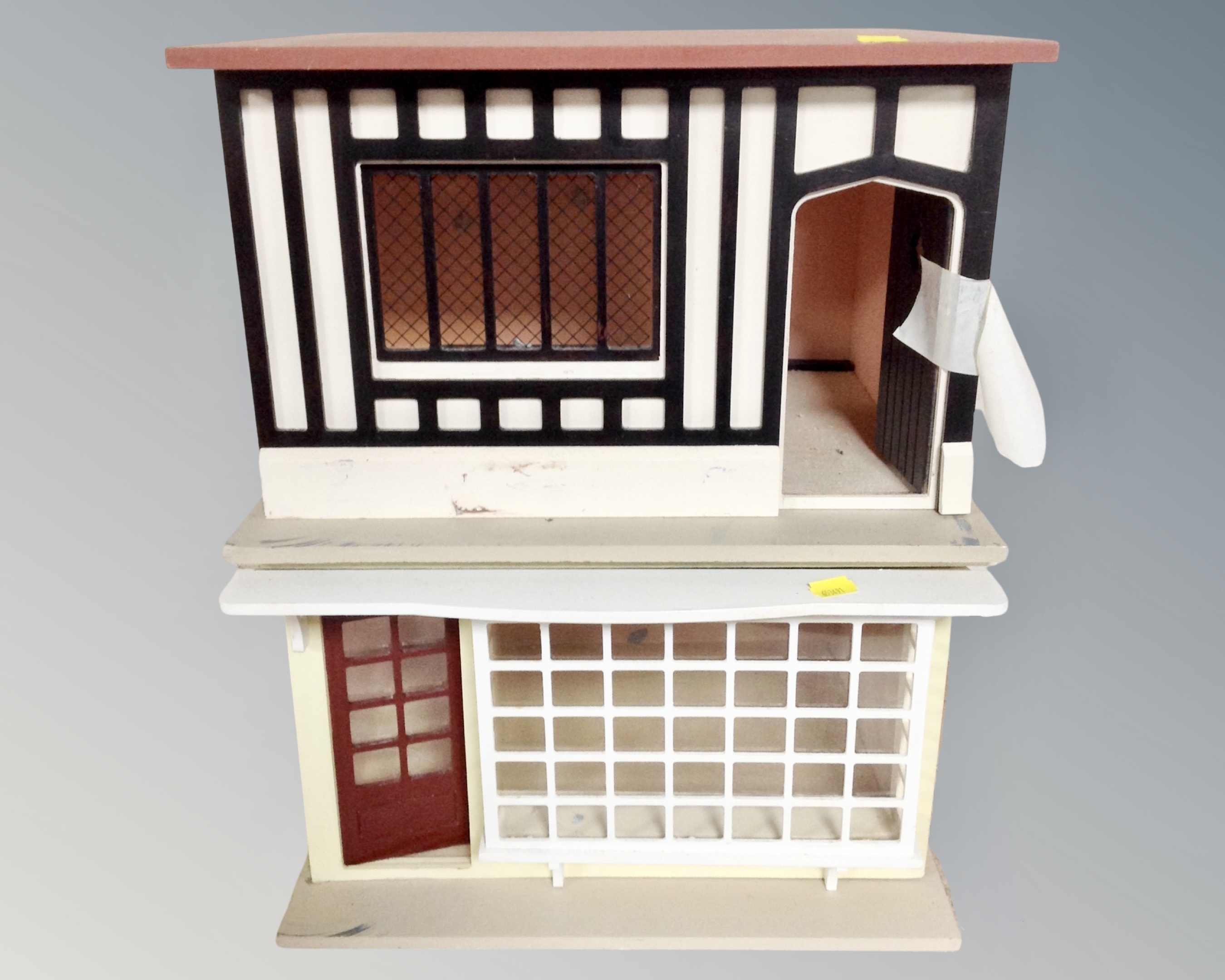 An impressive Georgian style five story doll's house together with a large quantity of doll's house - Image 7 of 7