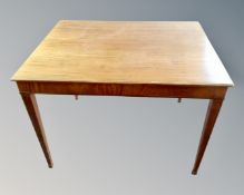 An early 20th century mahogany occasional table