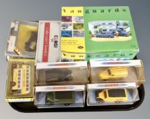 A collection of die cast model vehicles : DInky, Corgi Classics,