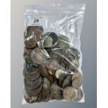 A large quantity of Roman, Georgian and other coins,