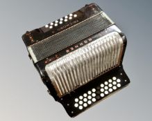 A Hohner Trichord II melodion.