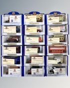 A collection of eighteen Oxford Diecast models in original boxes, all commercial vehicles.