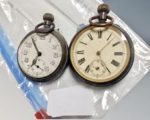 Two WWII era pocket watches (2)