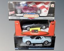 An American die cast muscle car The Plymouth Prowler, Burago,