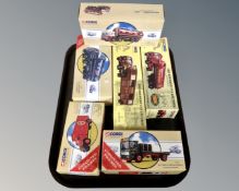 Six Corgi Classic freight vehicles : brewery collection etc