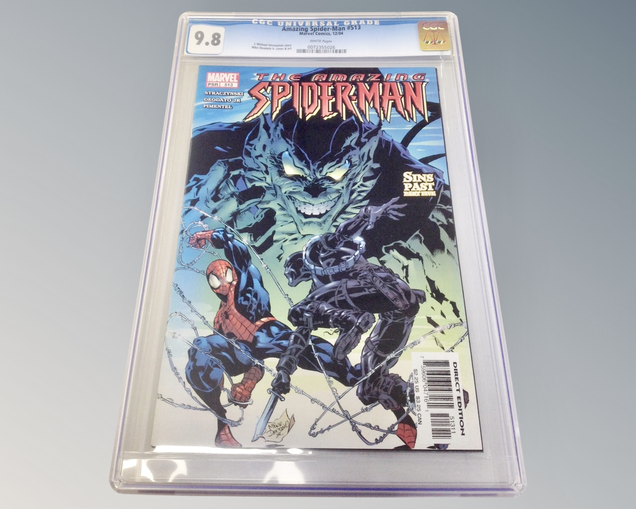 Marvel Comics : The Amazing Spider-Man issue 513 CGC Universal Grade, slabbed and graded 9.