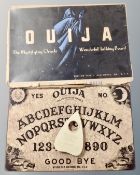 A vintage Ouija board with box by the William Fuld Company of Baltimore