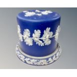 A Wedgwood Stilton cheese dish and cover (a/f)