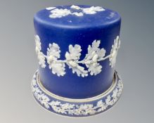 A Wedgwood Stilton cheese dish and cover (a/f)