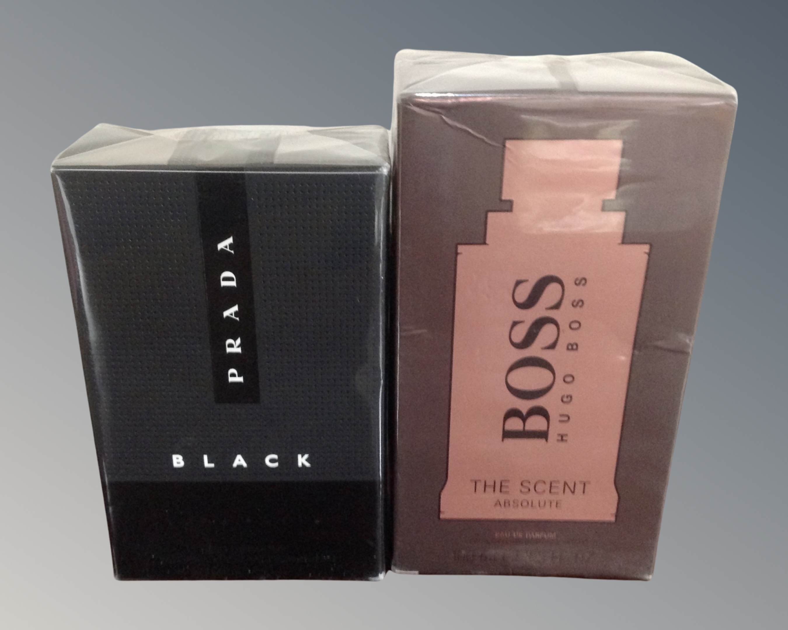 A bottle of Hugo Boss The Scent Absolute eau de parfum 100ml,