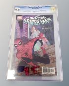 Marvel Comics : The Amazing Spider-Man issue 58 CGC Universal Grade, slabbed and graded 9.