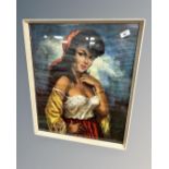 After Torino : portrait of a Romani woman, 49 cm x 60 cm,