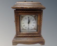 A reproduction mantel clock