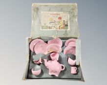An early 20th century Corona nursery tea set