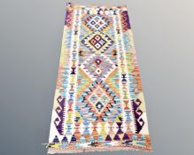 A Chobi Kilim runner 150 cm x 65 cm