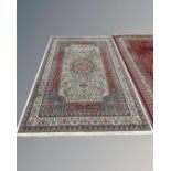 A machine made Persian design carpet 200 cm x 300 cm