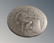 A London Royal Mint Brittania Moneta medal