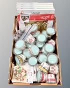 A box of cup-cake cases,