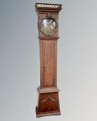 A 19th century Continental longcase clock case CONDITION REPORT: Case only,
