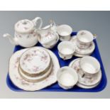 A Paragon Victoriana Rose tea set