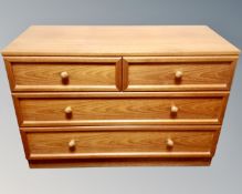 A G-Plan four drawer teak chest