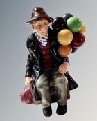 A Royal Doulton figure, The Balloon Man HN1954.