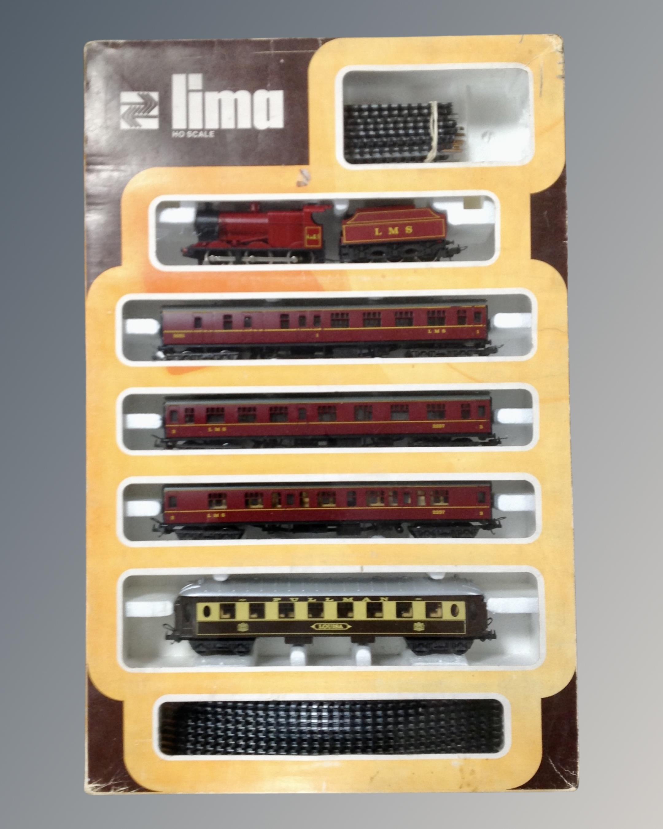 Three Lima HO scale locomotive train sets, boxed. - Image 3 of 3