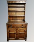 A Priory oak Welsh dresser