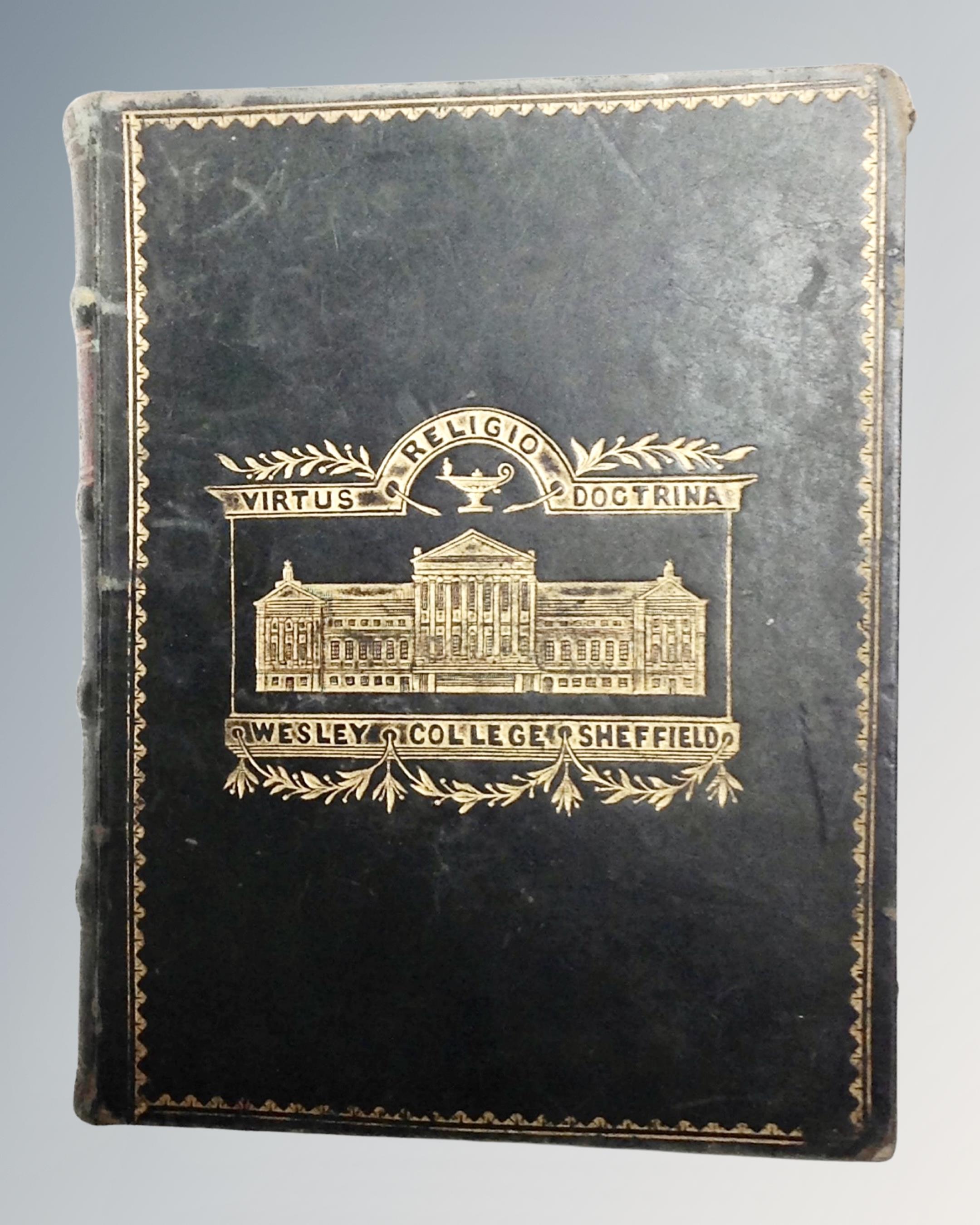 A 1799 leather bound volume, British Quadrupeds, pocket size. - Image 2 of 2