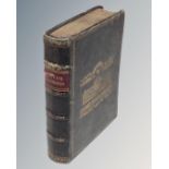 A 1799 leather bound volume, British Quadrupeds, pocket size.