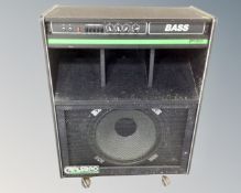 A Calsbro Stingray bass amplifier speaker
