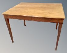 A 19th century continental mahogany occasional table.