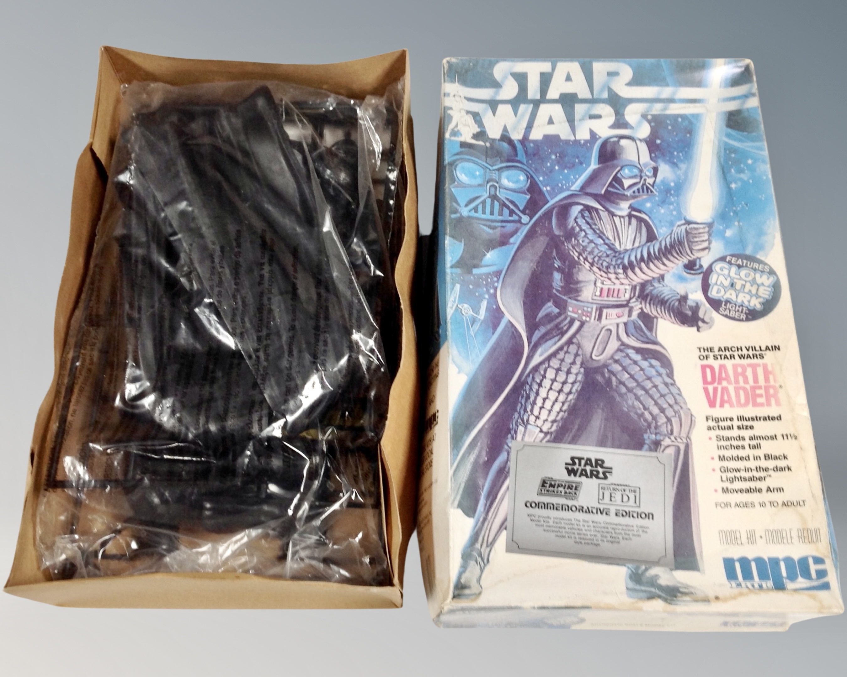 A MPC Ertl Star Wars Commemorative Edition Darth Vader construction figure, boxed.