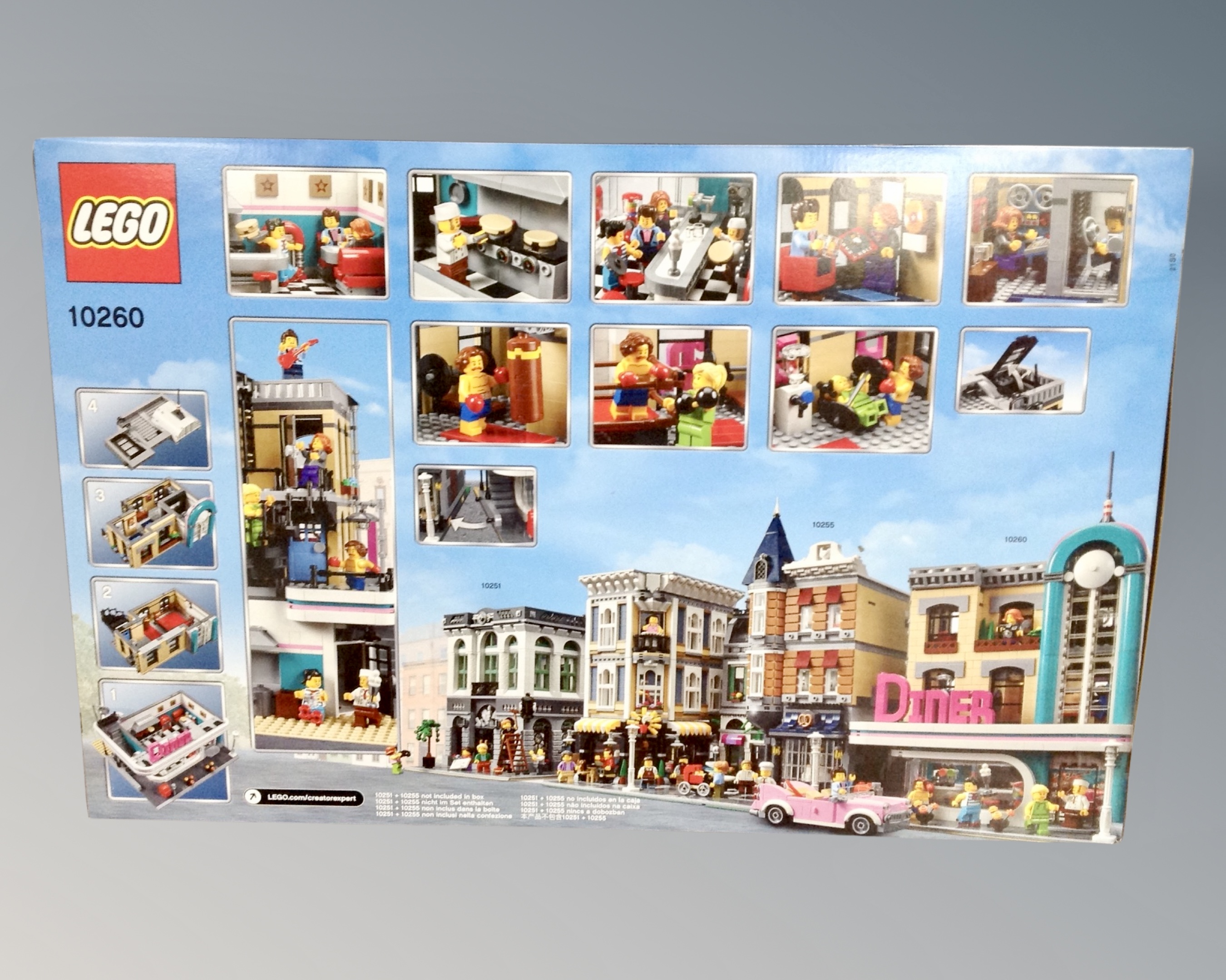 Lego : Creator Expert 10260 Downtown Diner, boxed, sealed, as new. - Image 2 of 4